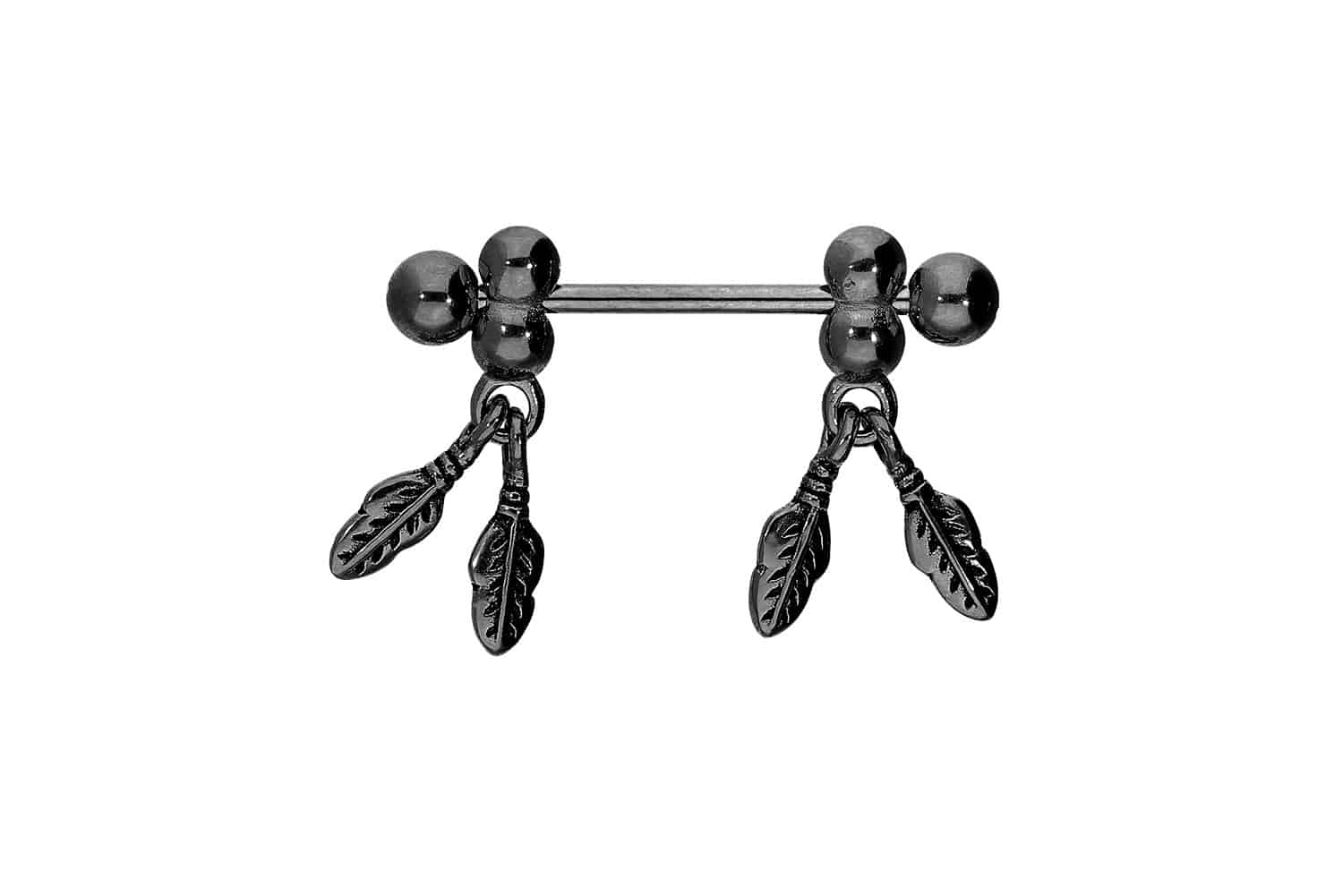 Chirurgenstahl Nippelpiercing FEDERN ++SALE++